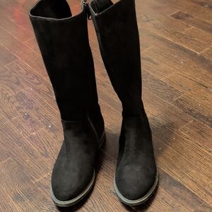 Cat & Jack Black Kids Boots